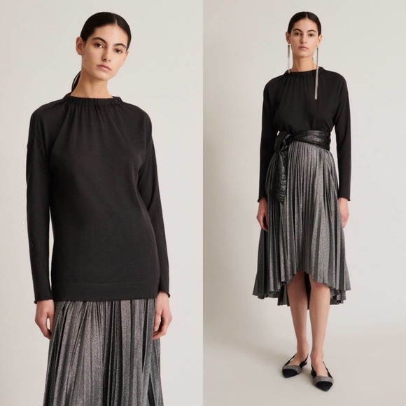 Fabiana Filippi Cashmere Silk Knit Pullover XS